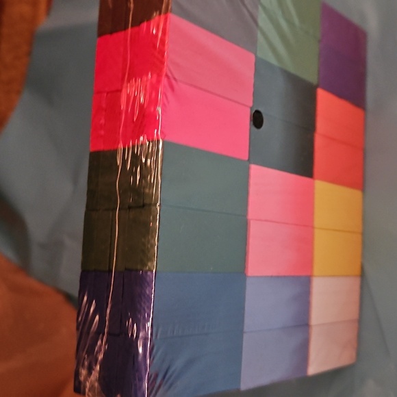 Colorful Wooden Building Block Set, New In Package, 96 Blocks Per Package - Picture 2 of 7